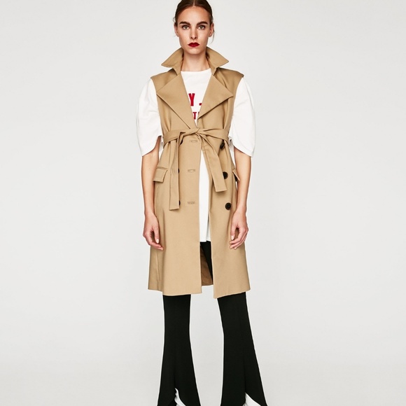 zara trench jacket